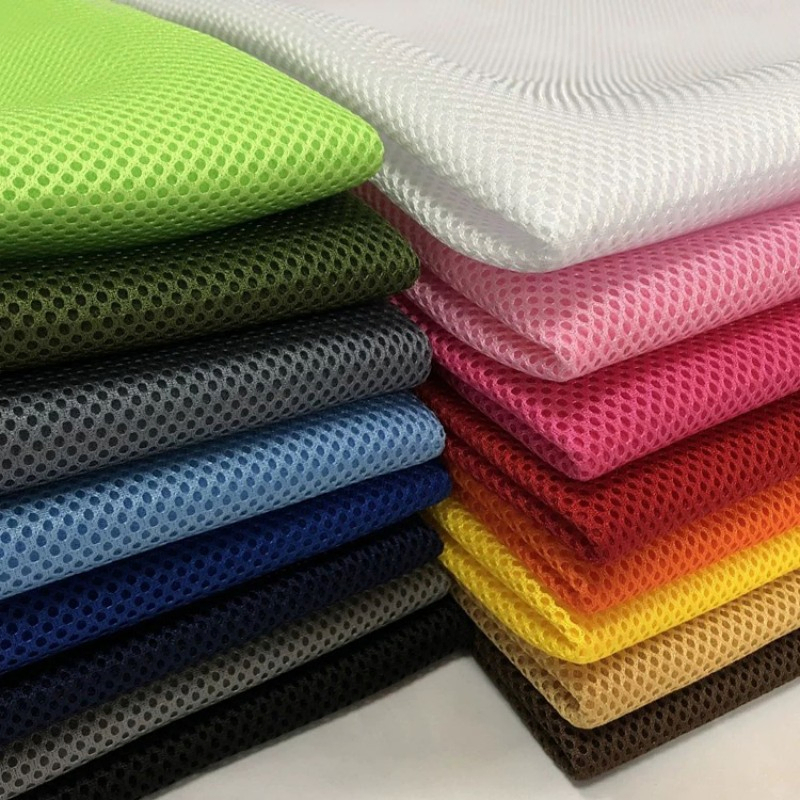 Engineered Mesh Textile Mesh Fabric Diamond Mesh Knitted Stretch Net Mesh Fabric